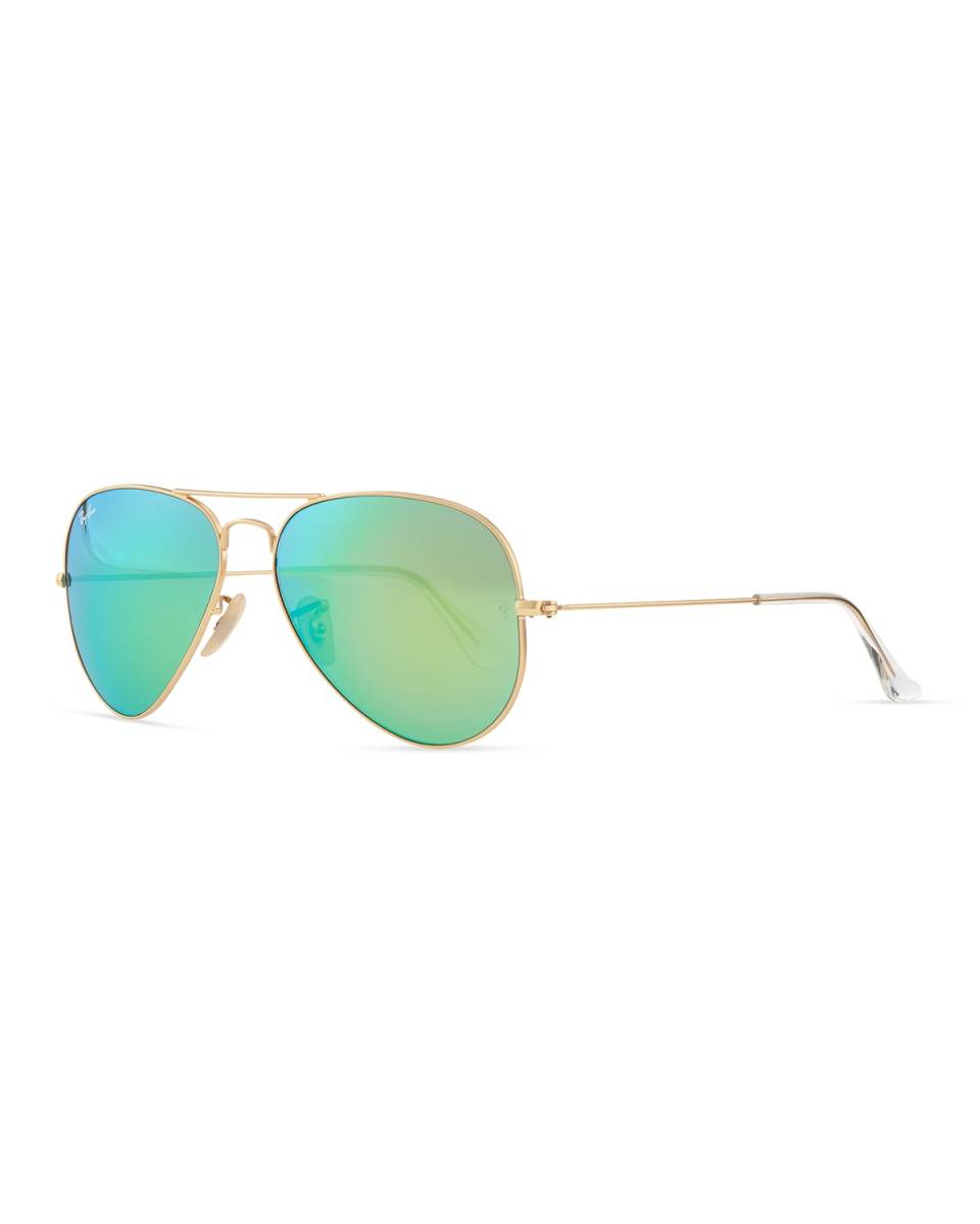 Mirrored Aviator Sunglasses